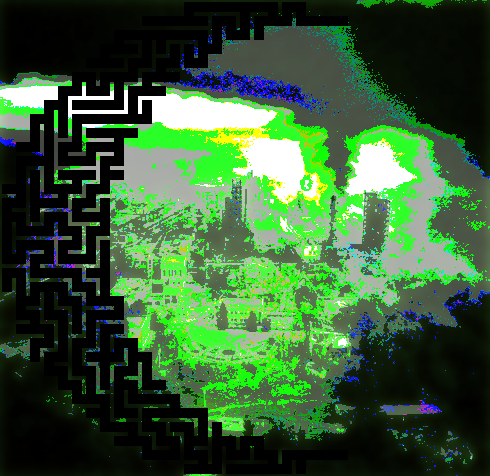 Labyrinthe genere par laByRInTHaTOr a partir d'une photo